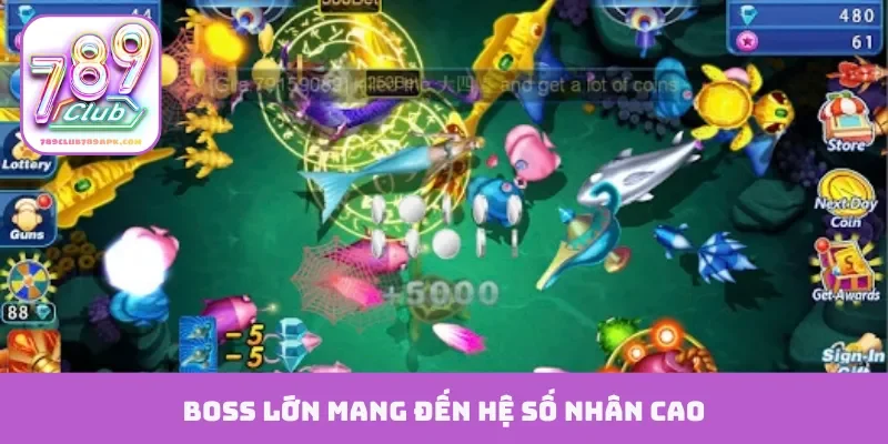 Boss lớn mang đến hệ số nhân cao