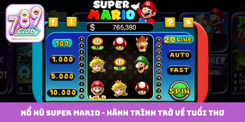 Nổ hũ Super Mario